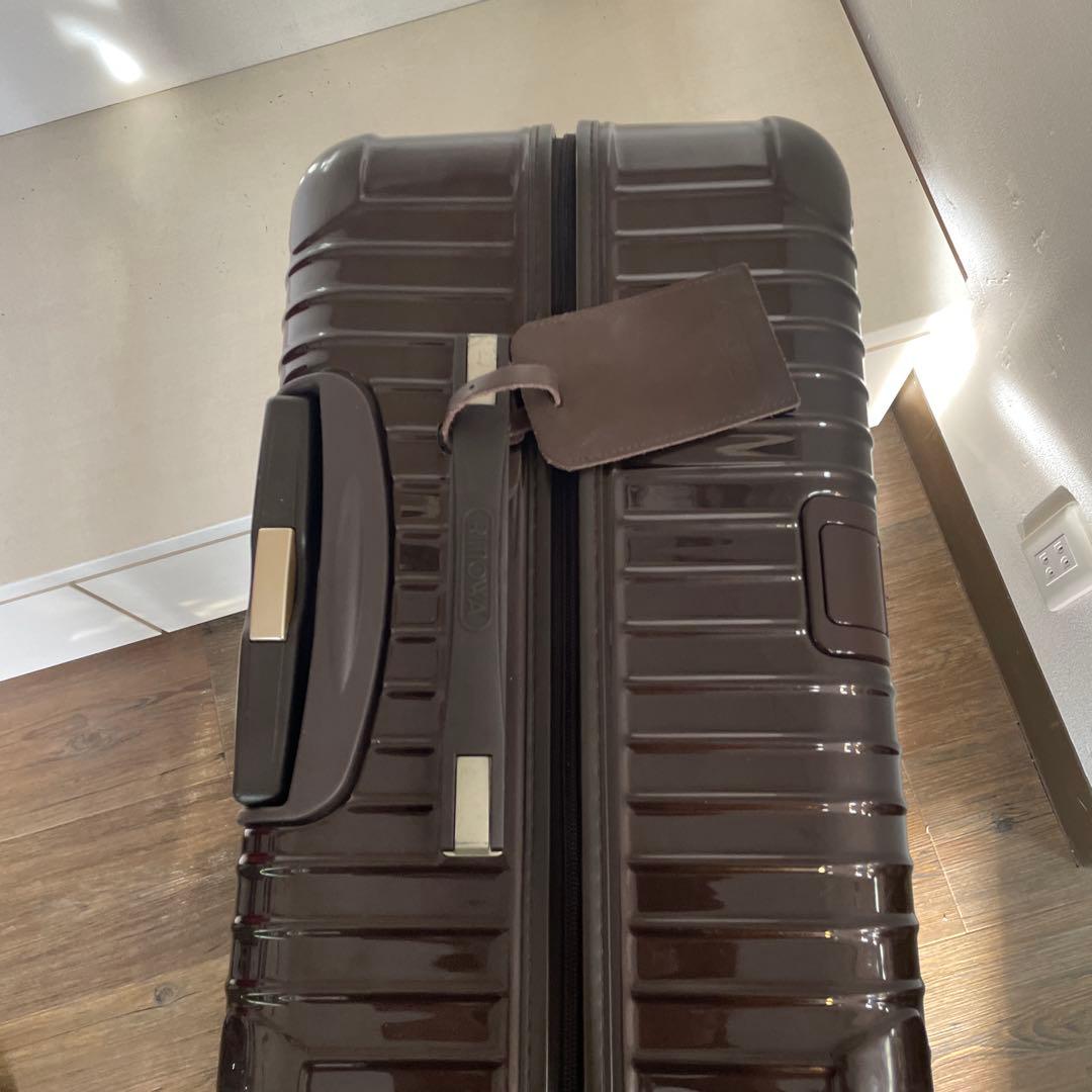 極美品 RIMOWA リモワ サルサデラックス ブラウン 87L 4輪