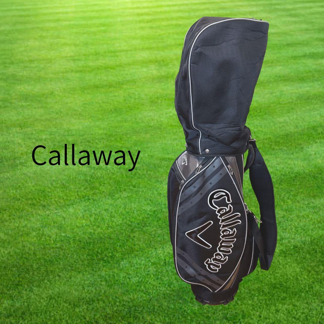 K442 美品！Callaway ブラック 軽量 キャディバッグ