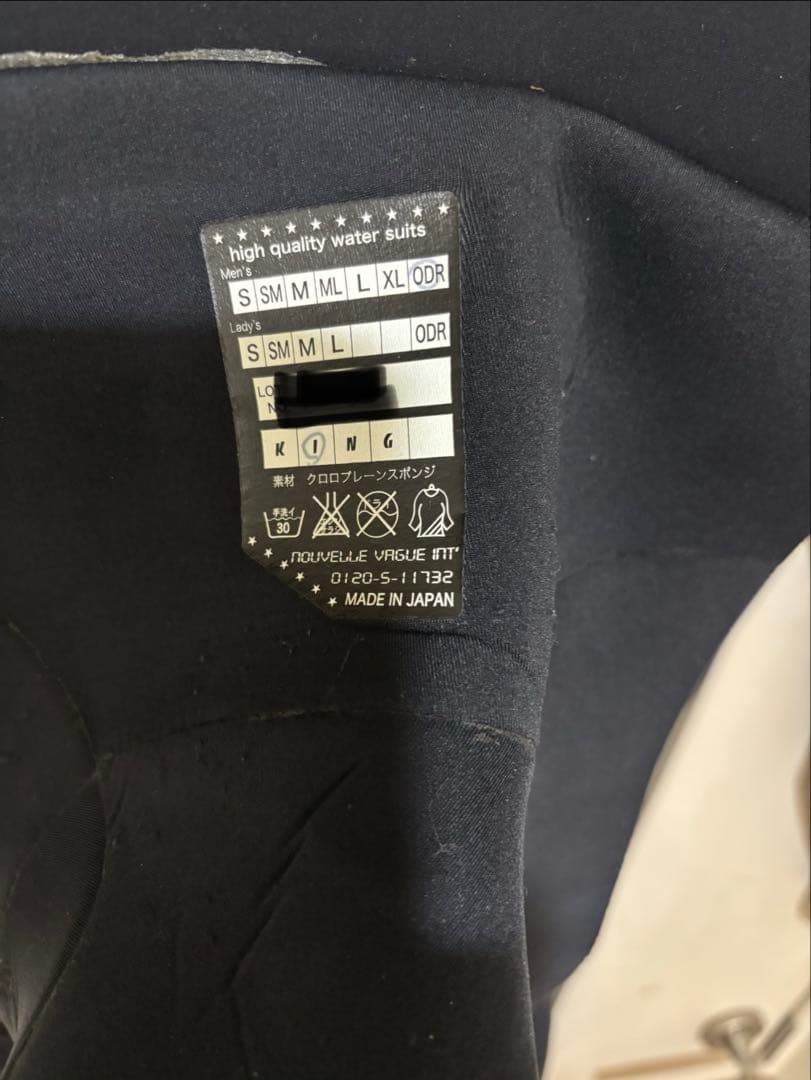 入水少なめ！　SAVERCROSS　セイバークロス　セミドライ　ウェットスーツ