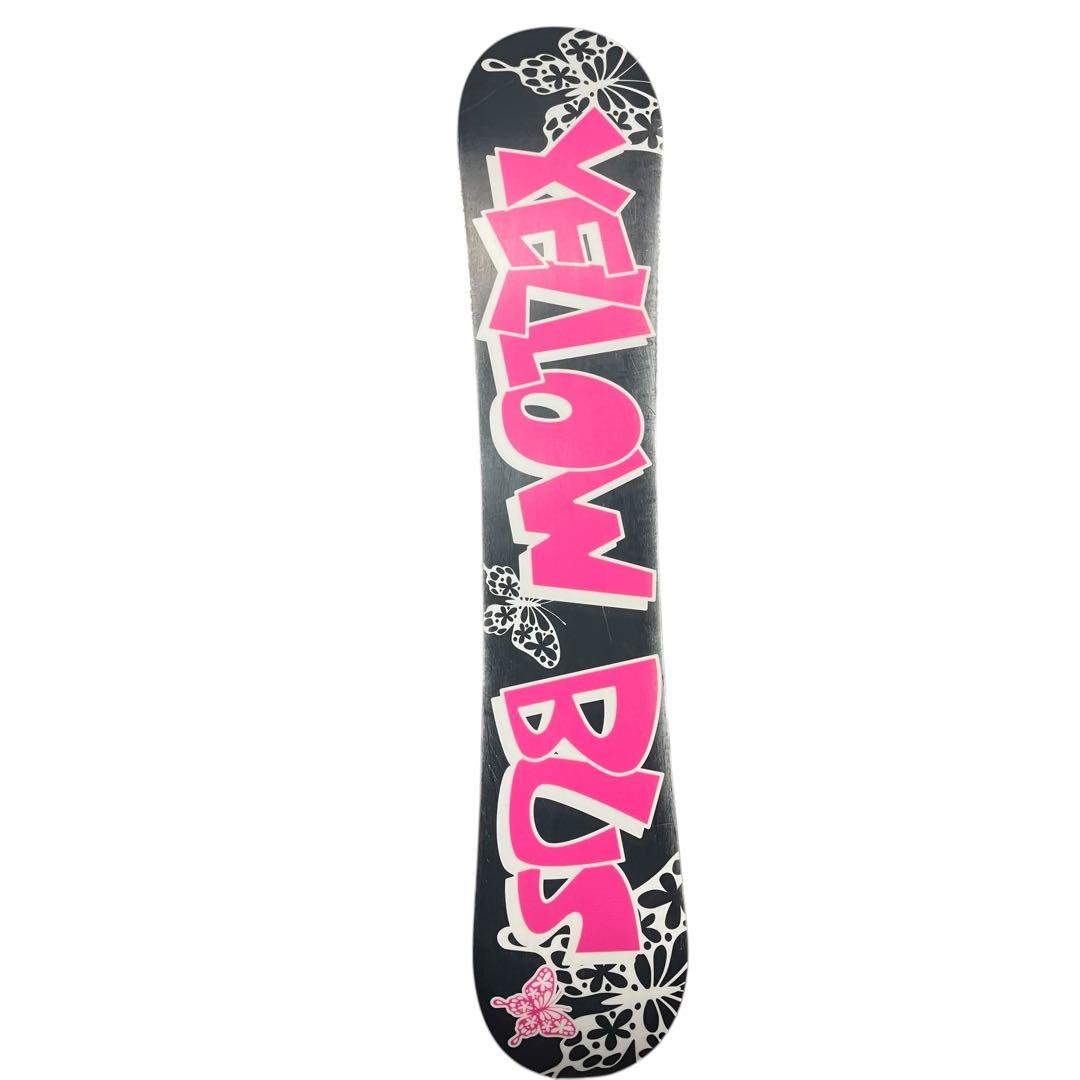 YELLOW BUS Butterfly 147cm スノーボード 3点セット