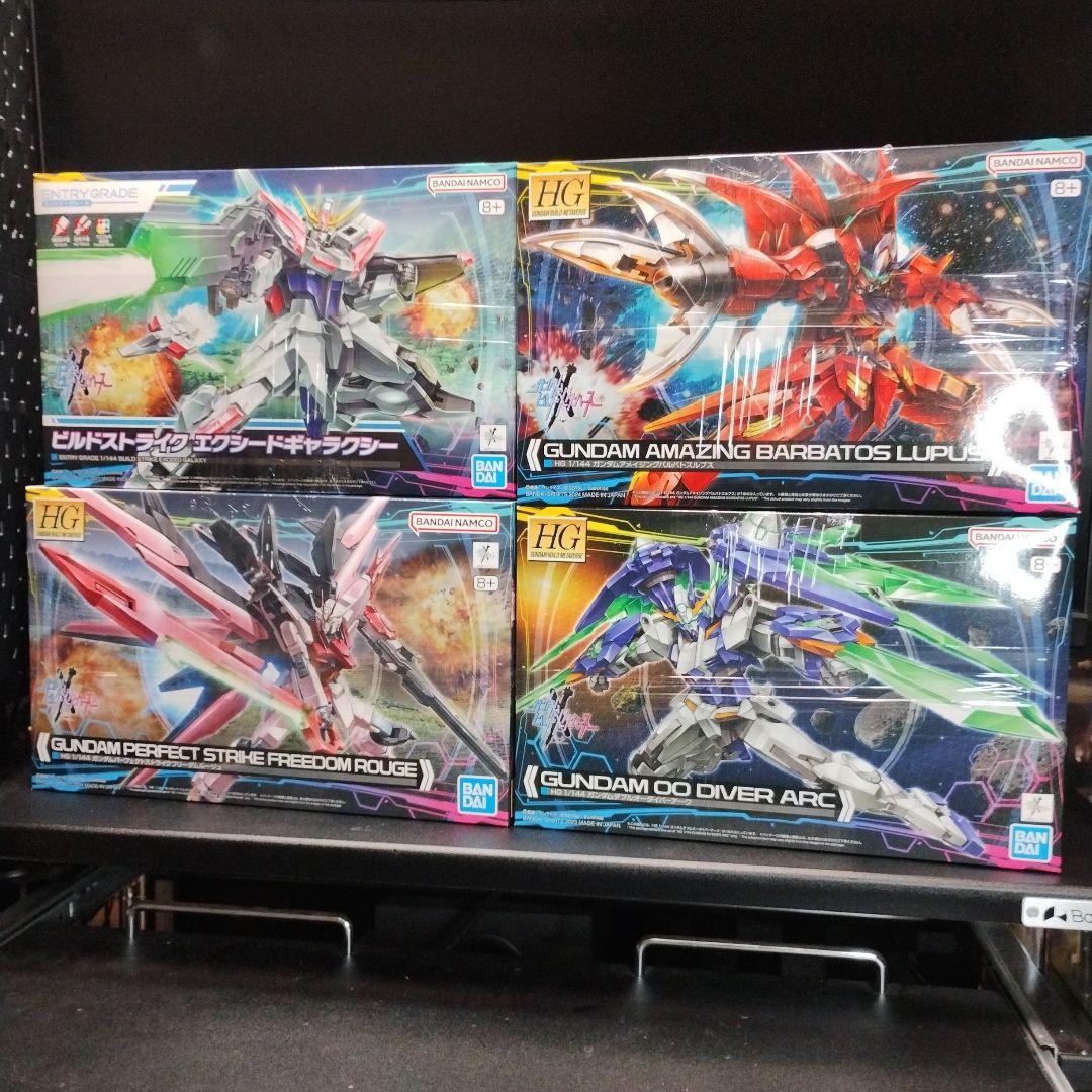 未開封新品 HG ビルドメタバースより登場機体 合計4個セット