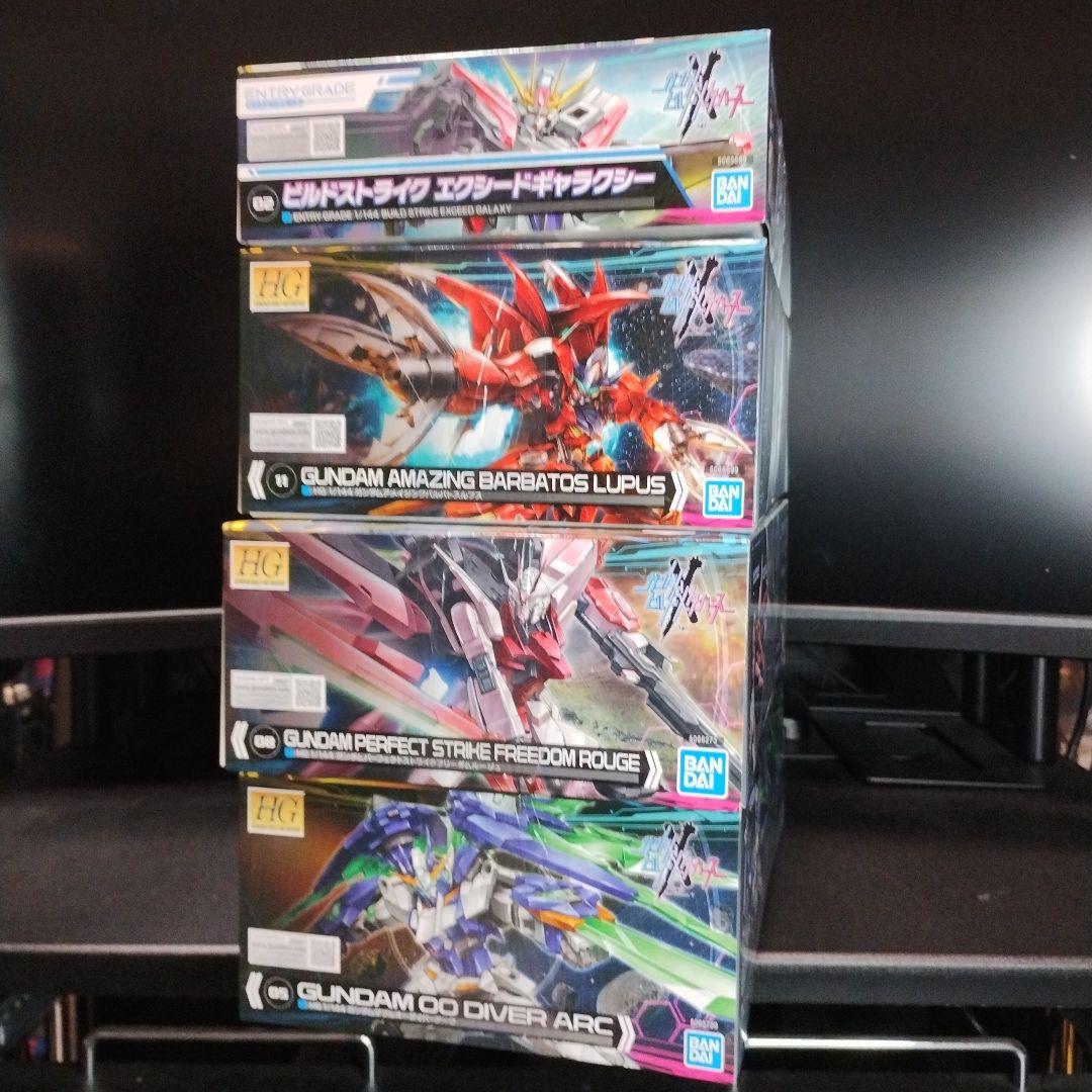 未開封新品 HG ビルドメタバースより登場機体 合計4個セット