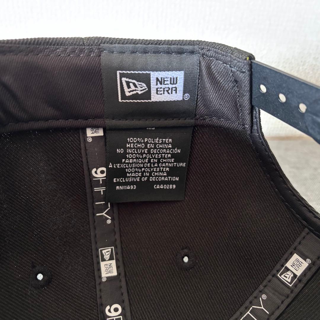 【海外限定】ニューエラ シカゴホワイトソックス 9FIFTY ブラック&レッド