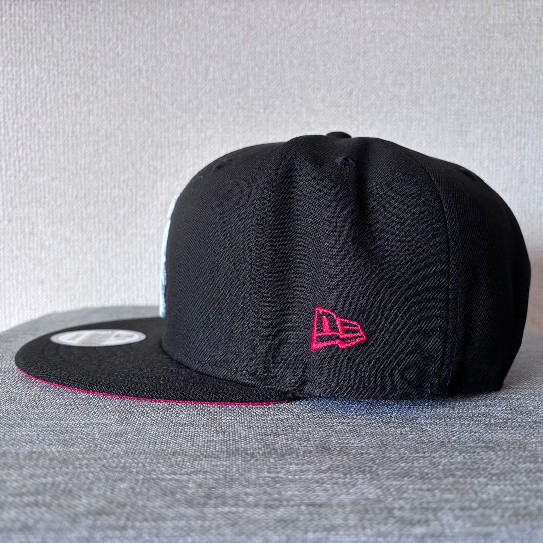 【海外限定】ニューエラ シカゴホワイトソックス 9FIFTY ブラック&レッド