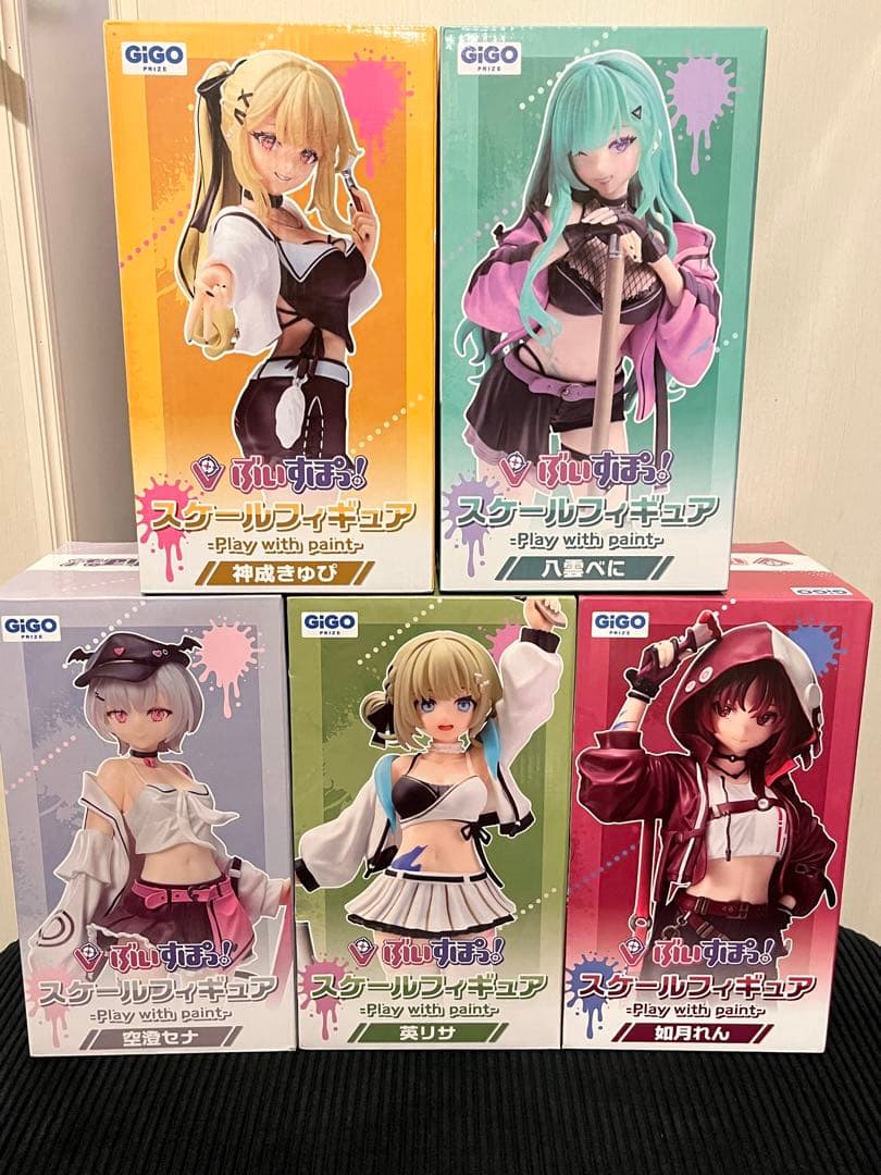 【新品未開封】GiGO限定　ぶいすぽっ！　フィギュア　5体セット
