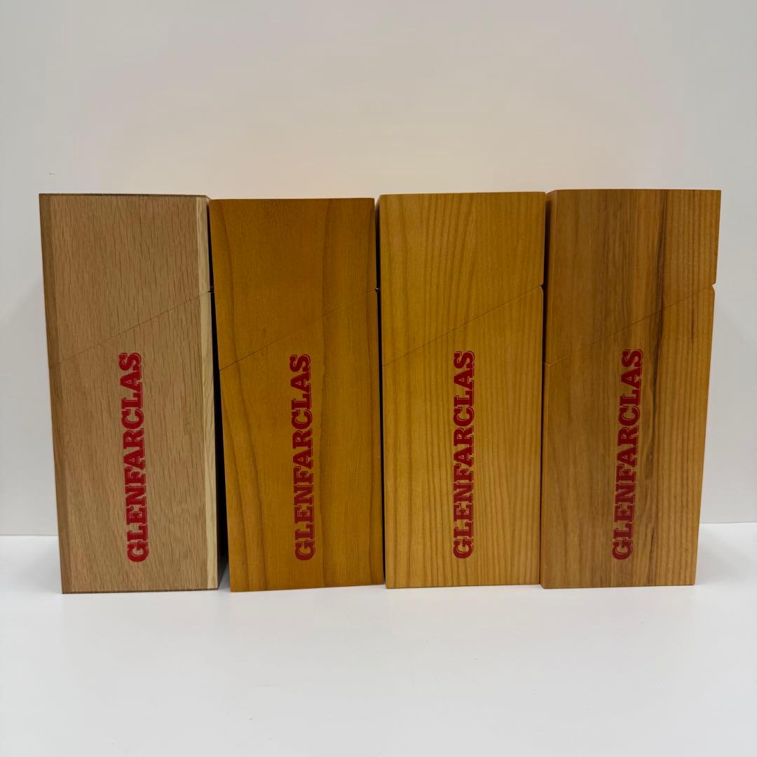 グレンファークラス　木箱　空箱　4個セット