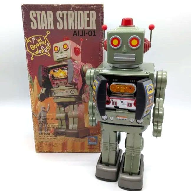 STAR STRIDER AIJI-01 ロボット玩具 日本製 レトロ ジャンク
