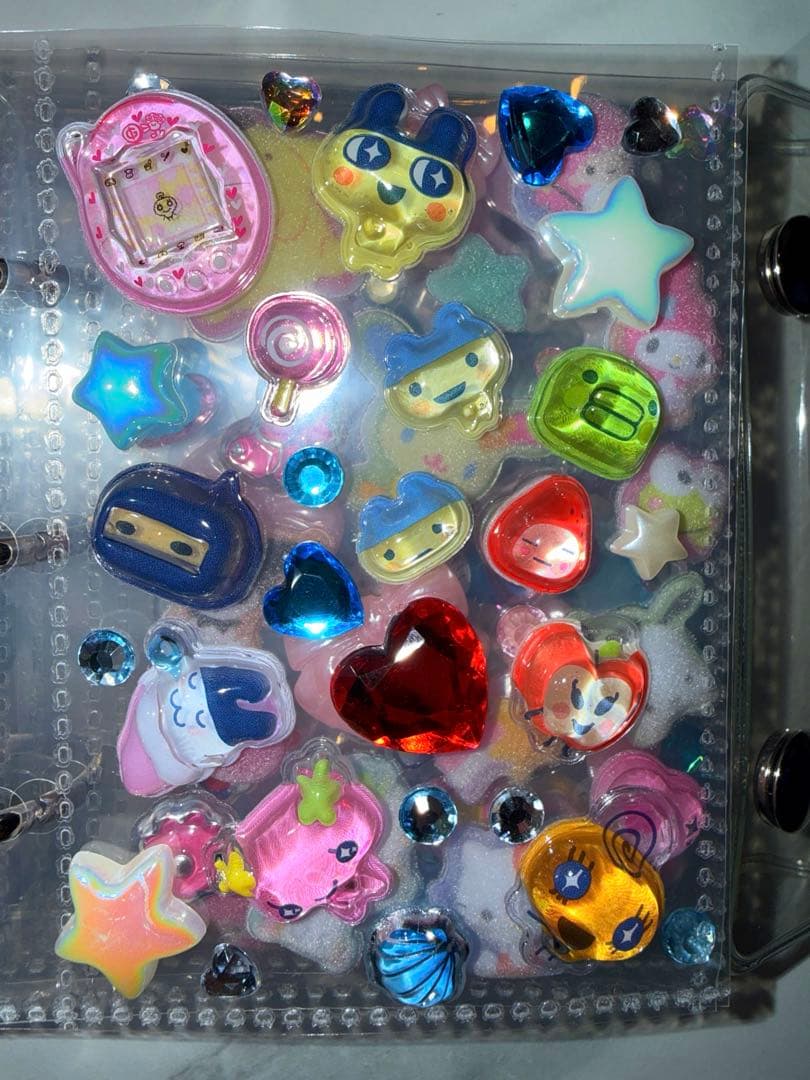 ぎっしりキラキラシール帳完成品❤︎