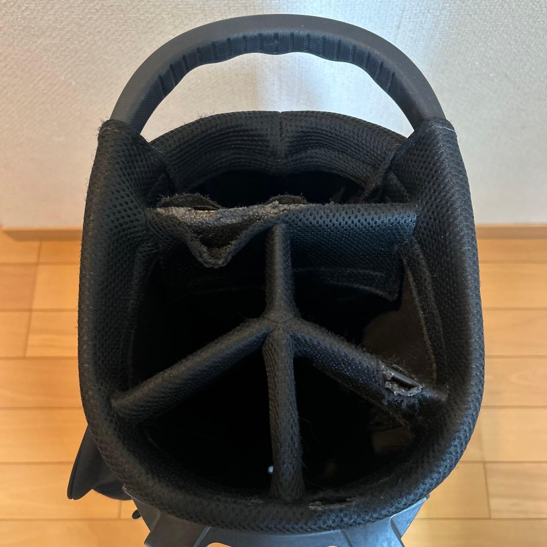 BRIEFING キャディバッグ ブラック/オレンジ