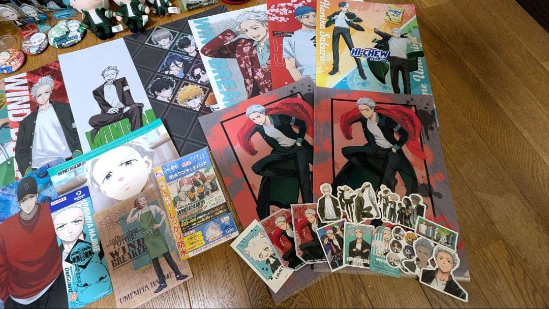 値下げ大量出品梅宮一WINDBREAKERグッズまとめ売り新品あり・おまけ付き