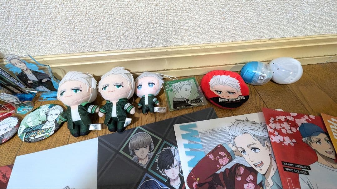 値下げ大量出品梅宮一WINDBREAKERグッズまとめ売り新品あり・おまけ付き