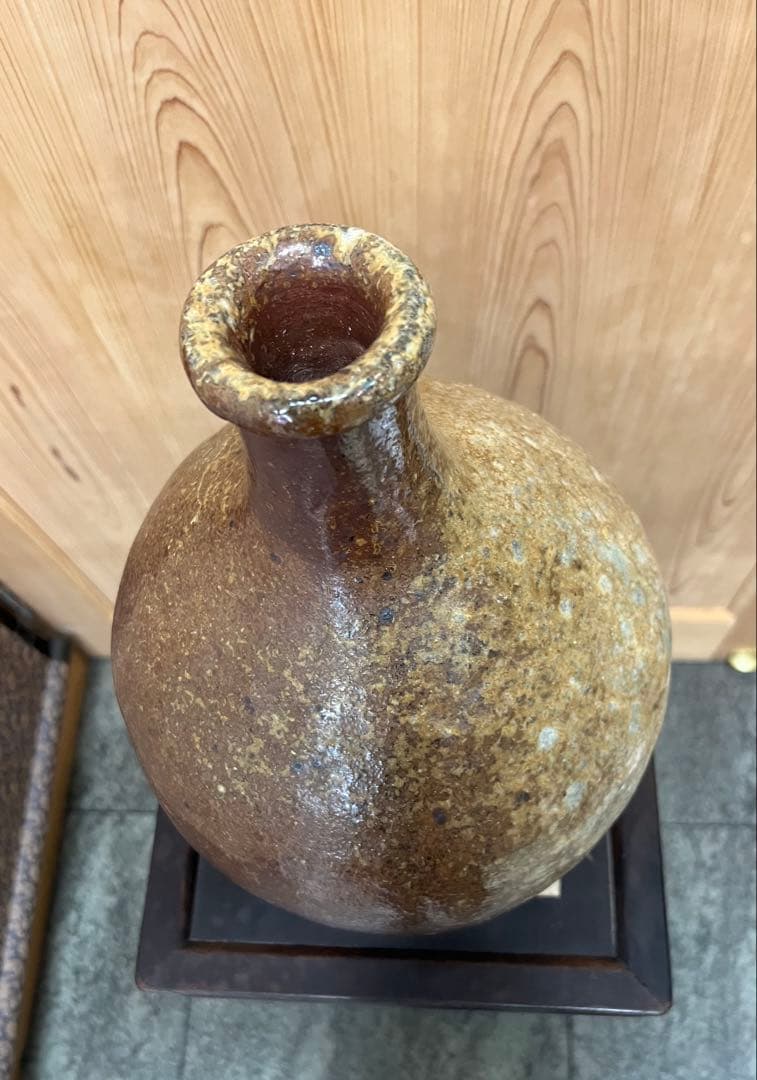古常滑　古備前　古信楽　自然釉見事な古壺　灰被り垂れ名品　値下げ