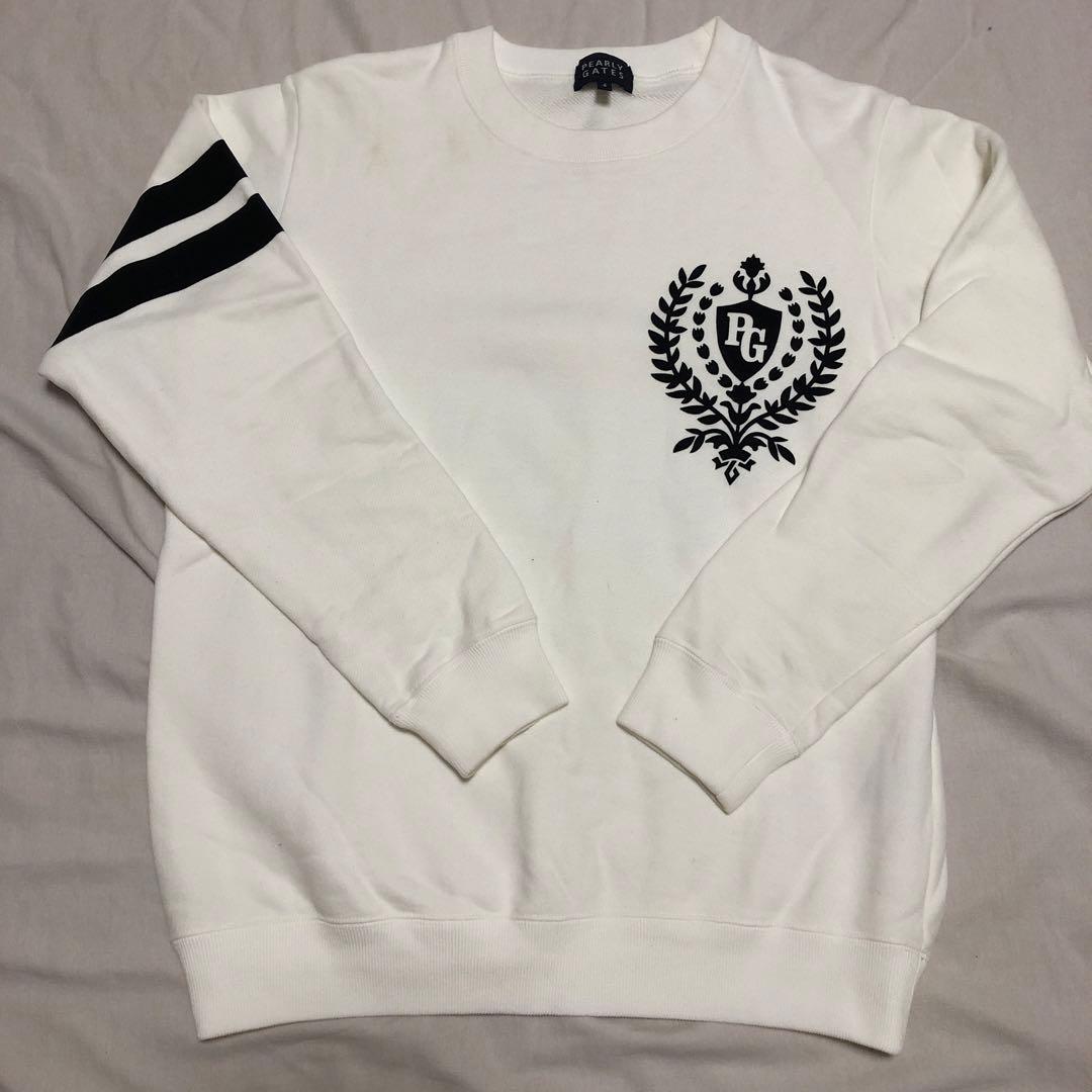 パーリーゲイツ PEARLY GATES プラチナベール 表起毛 トレーナー