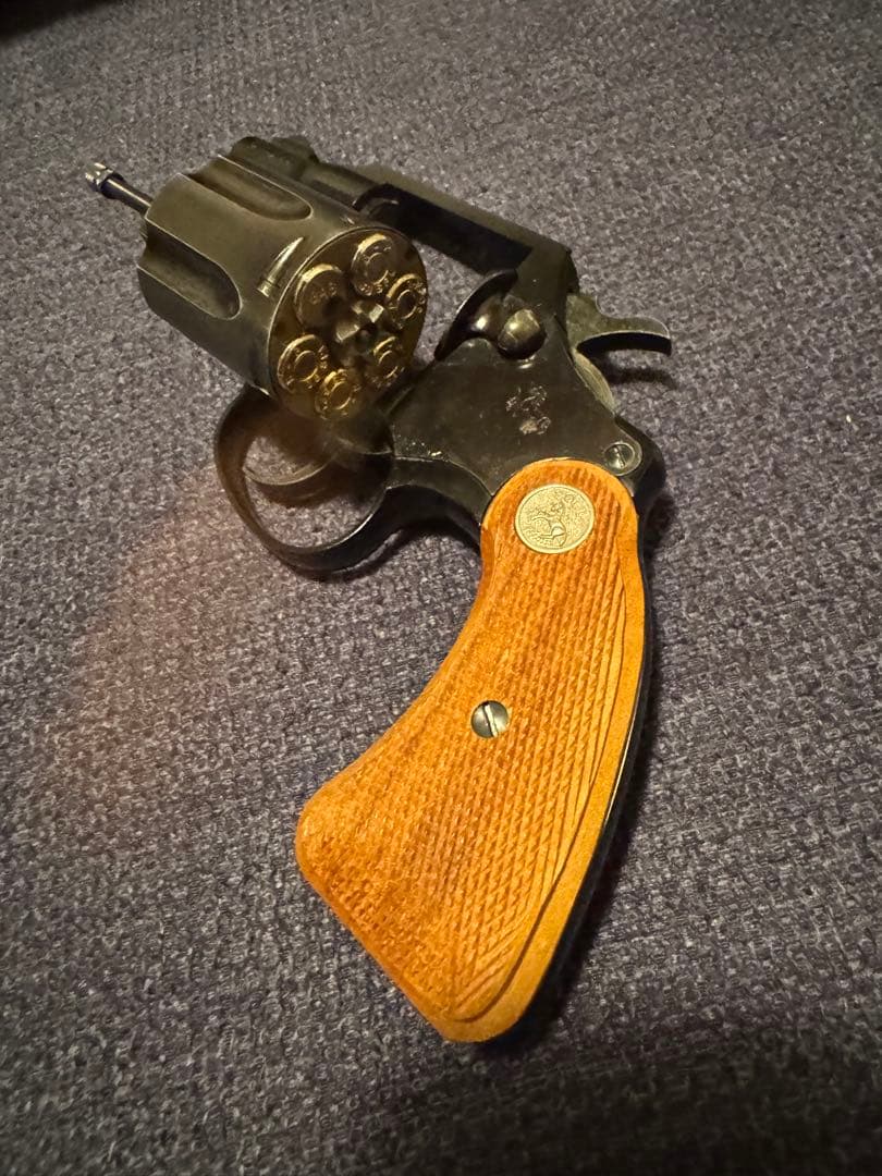 タナカ　コルトディテクティブスペシャル ペガサスシステムガスガン　木製グリップ