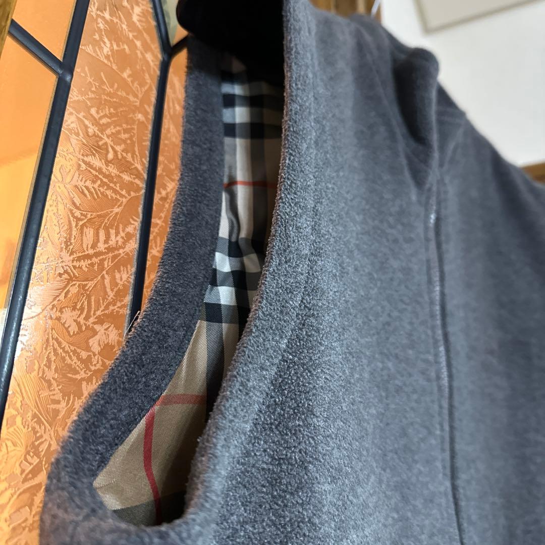 メンズ　バーバリーフリースベスト L〜XL