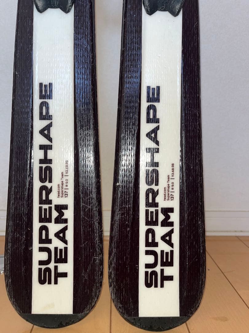 HEAD SUPERSHAPE TEAM スキー板 バインディング付き