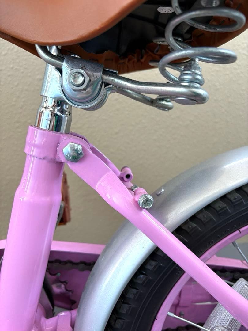 【美品】14インチ　キッズ　自転車　補助輪付き　90-120cm 4-7歳