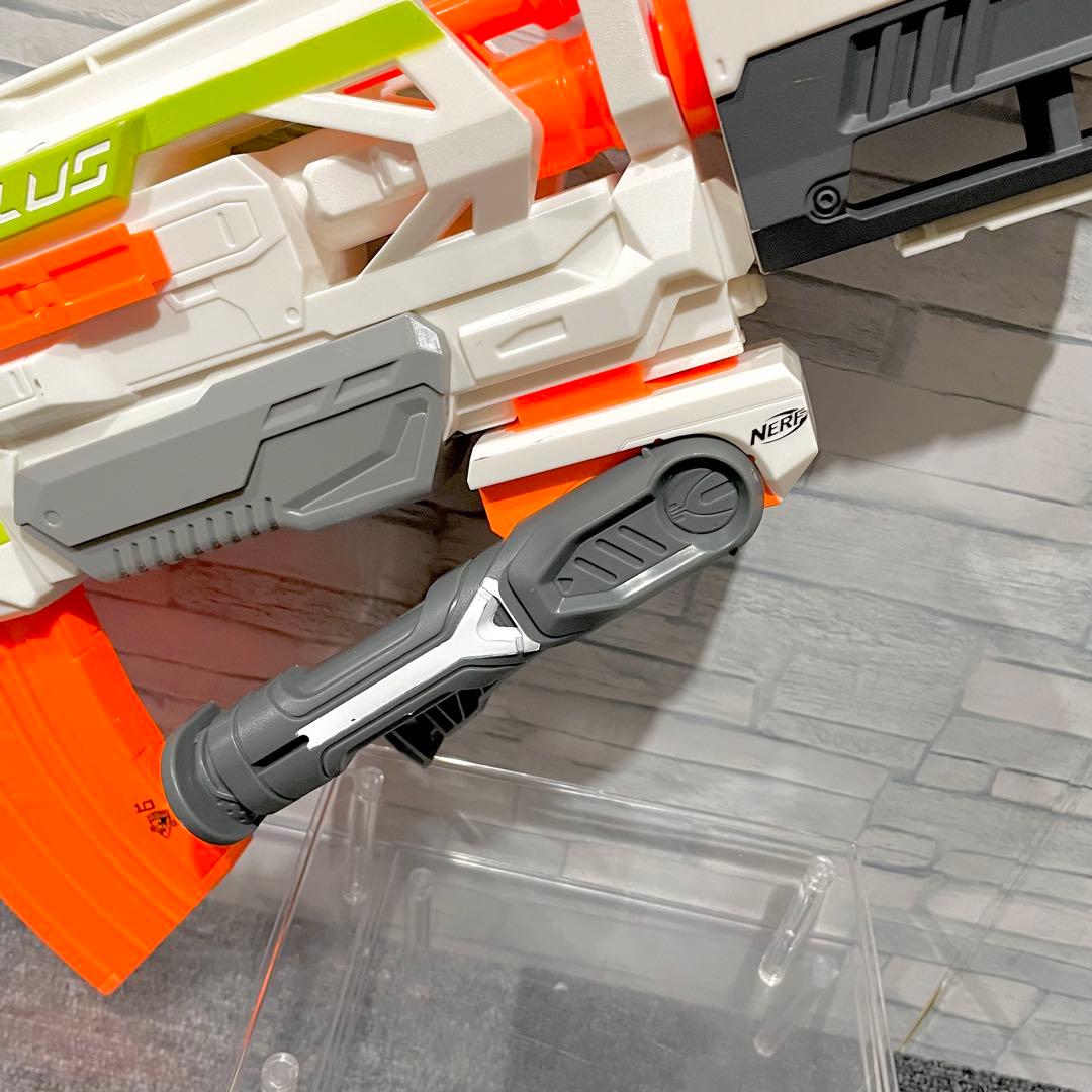 ナーフ 電動とコッキングの2台セットです‼︎ 通常弾、メガ弾、ロケット弾発射可能‼︎