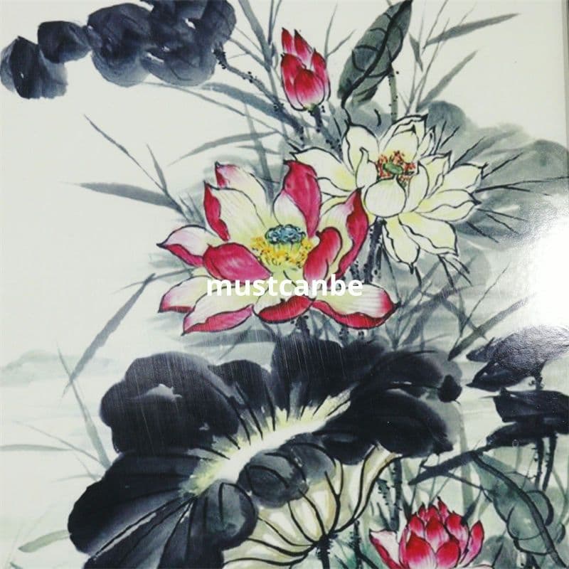 水墨画家と万事興 陶板画 リビング 玄関 茶室 書斎 装飾品 工芸品 置物