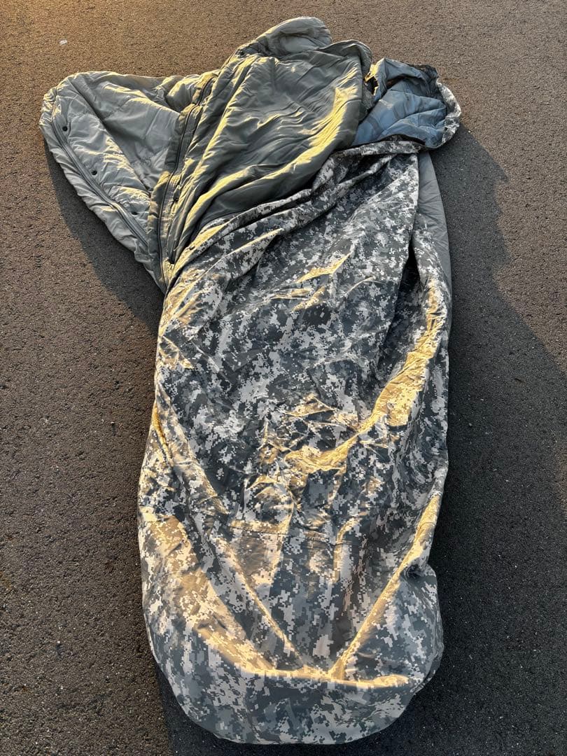 デッド 米軍放出品 MODULAR SLEEP SYSTEM 4PART 寝袋