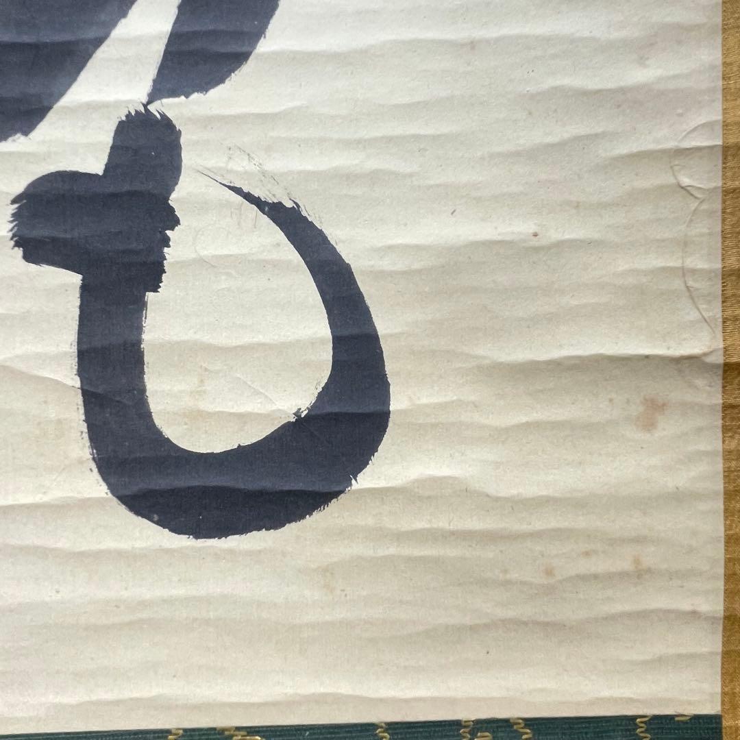 4103 藤井誡堂 「松無古今色」 共箱 肉筆 紙本 掛軸 臨済宗 大徳寺 禅語