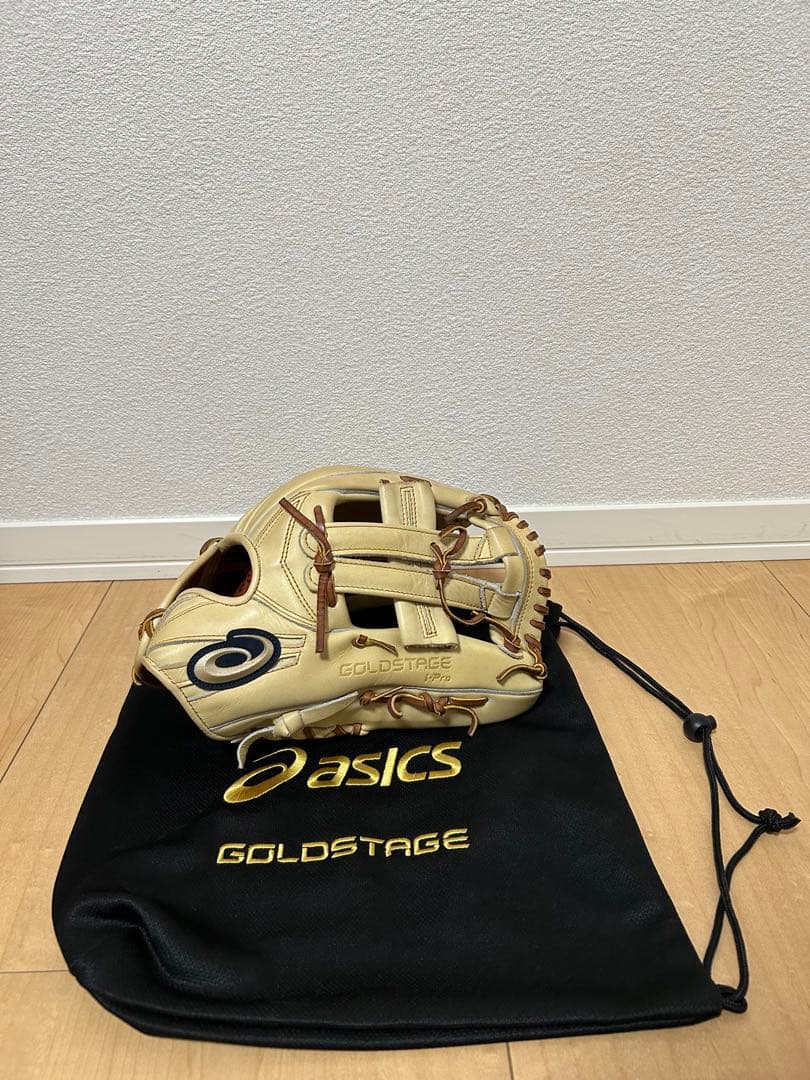 GOLD STAGE 17型 軟式グローブ 外野用クリーム色