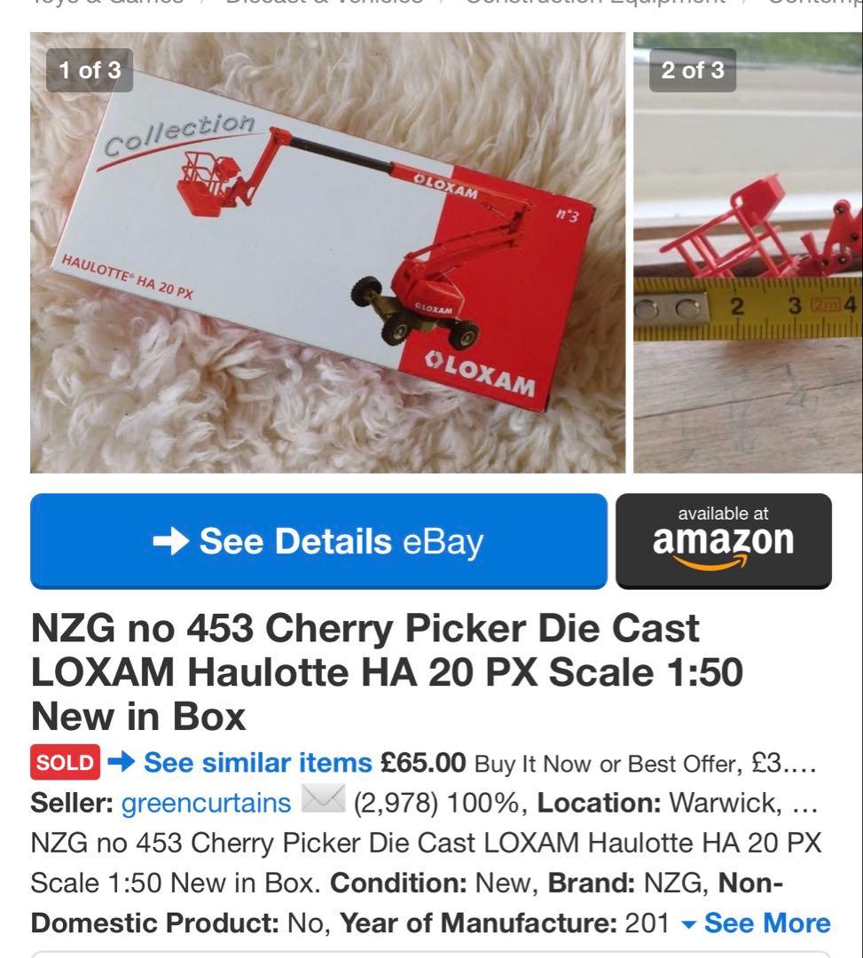 LOXAM HAULOTTE HA 20PX 高所作業用ブームリフト