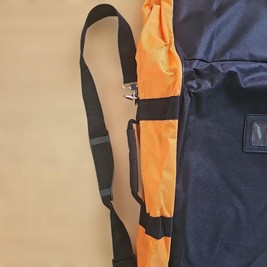 新品未使用　PGM トラベルケース　キャディバッグ オレンジ/黒