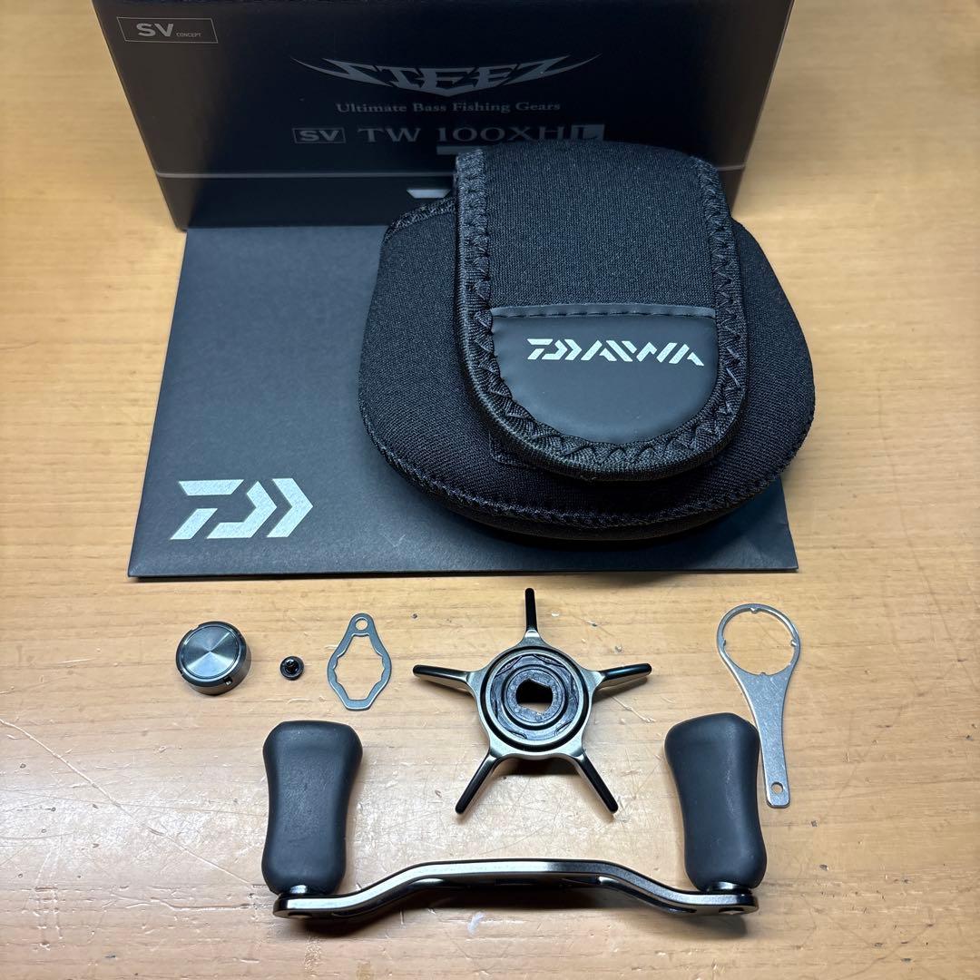ダイワ 24スティーズ SV TW 100XHL カスタム　　　中古
