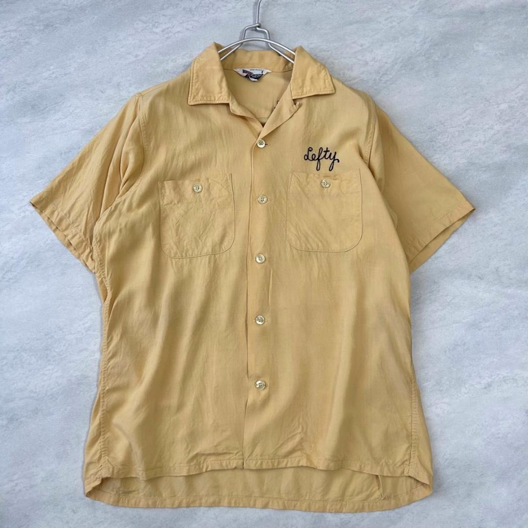 301 BETTER THAN 刺繍 ヴィンテージ ボウリングシャツ USA製