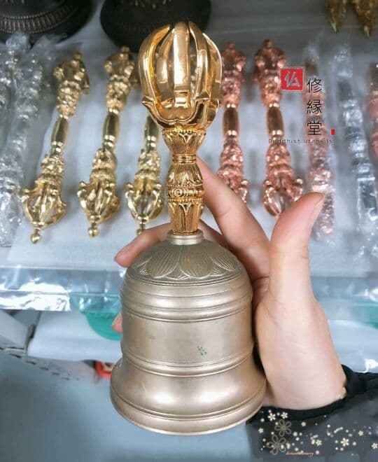 密教法具 真言宗 法器 金剛鈴 法事 真鍮製