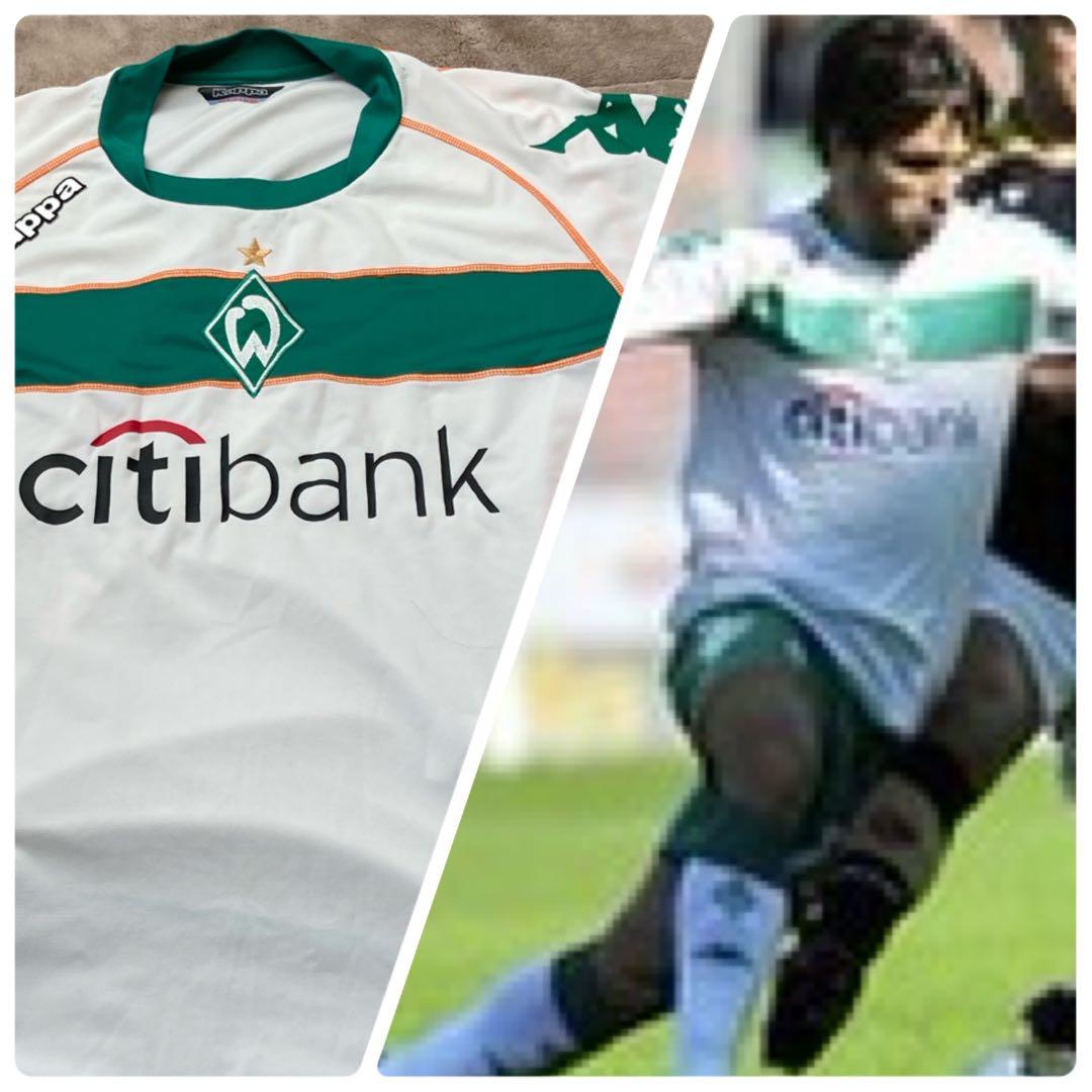 08/09 ブレーメン　ホーム　ビンテージ　ユニフォーム　ヂエゴ　エジル　美品