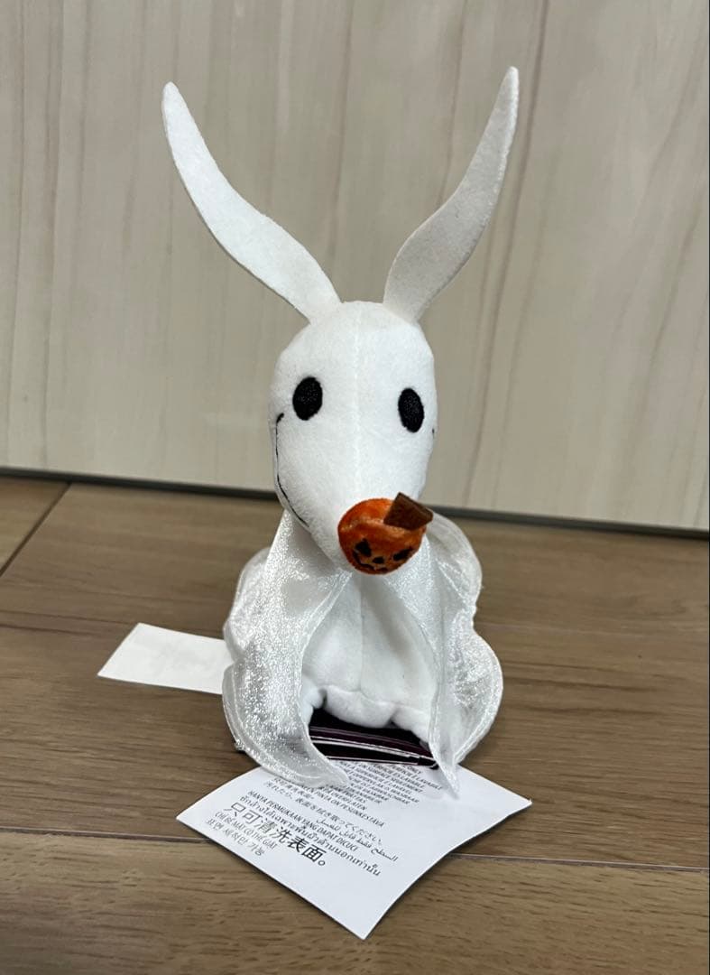 ♡新品♡ ナイトメアービフォアクリスマス “ゼロ” マグネット式肩のせぬいぐるみ
