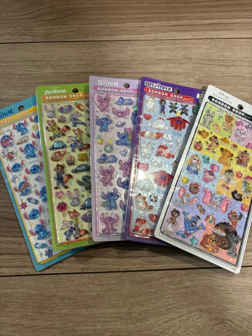 ボンボンドロップシール　ディズニー　クラシック