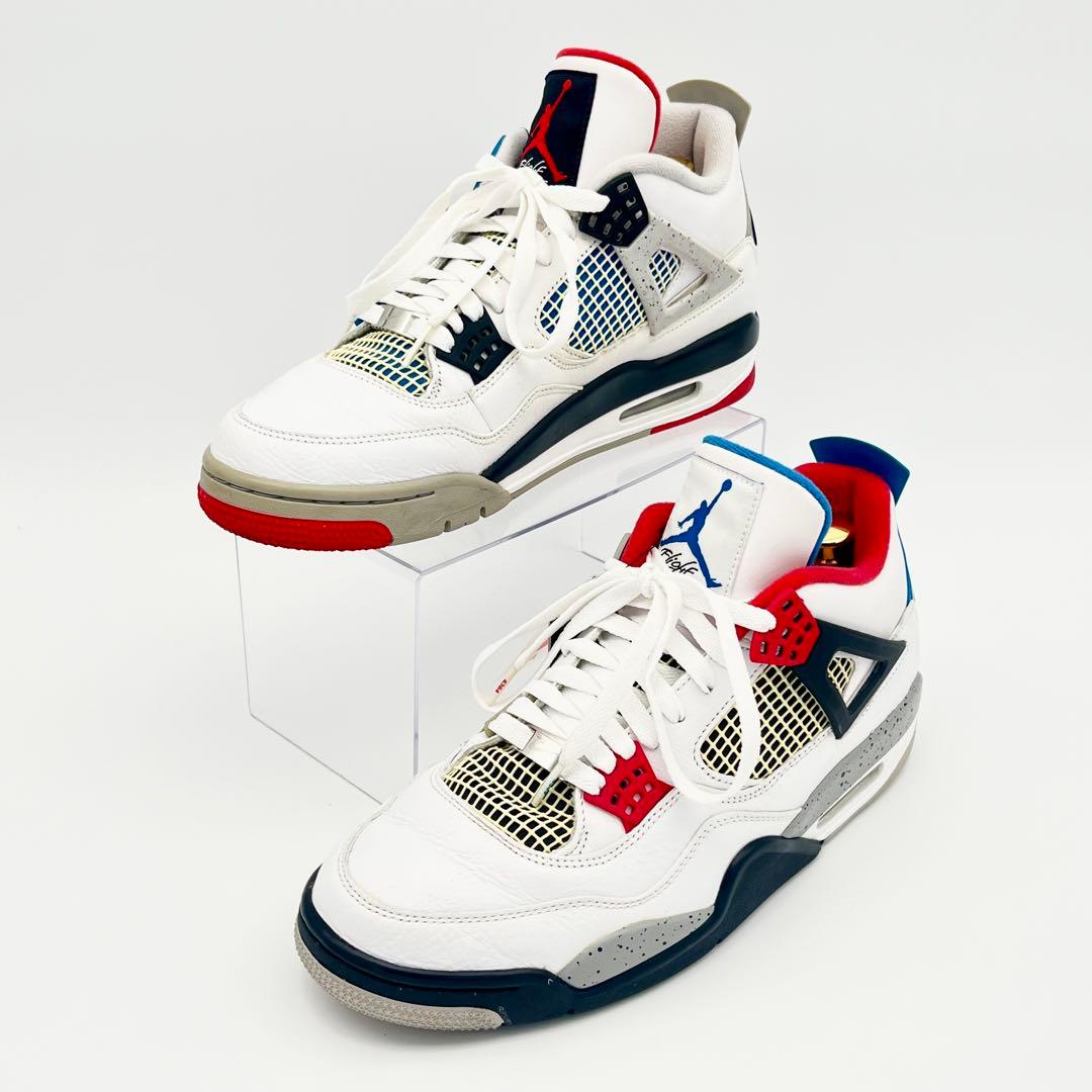 極美品NIKEエアジョーダン4レトロWhat The 28.5cm