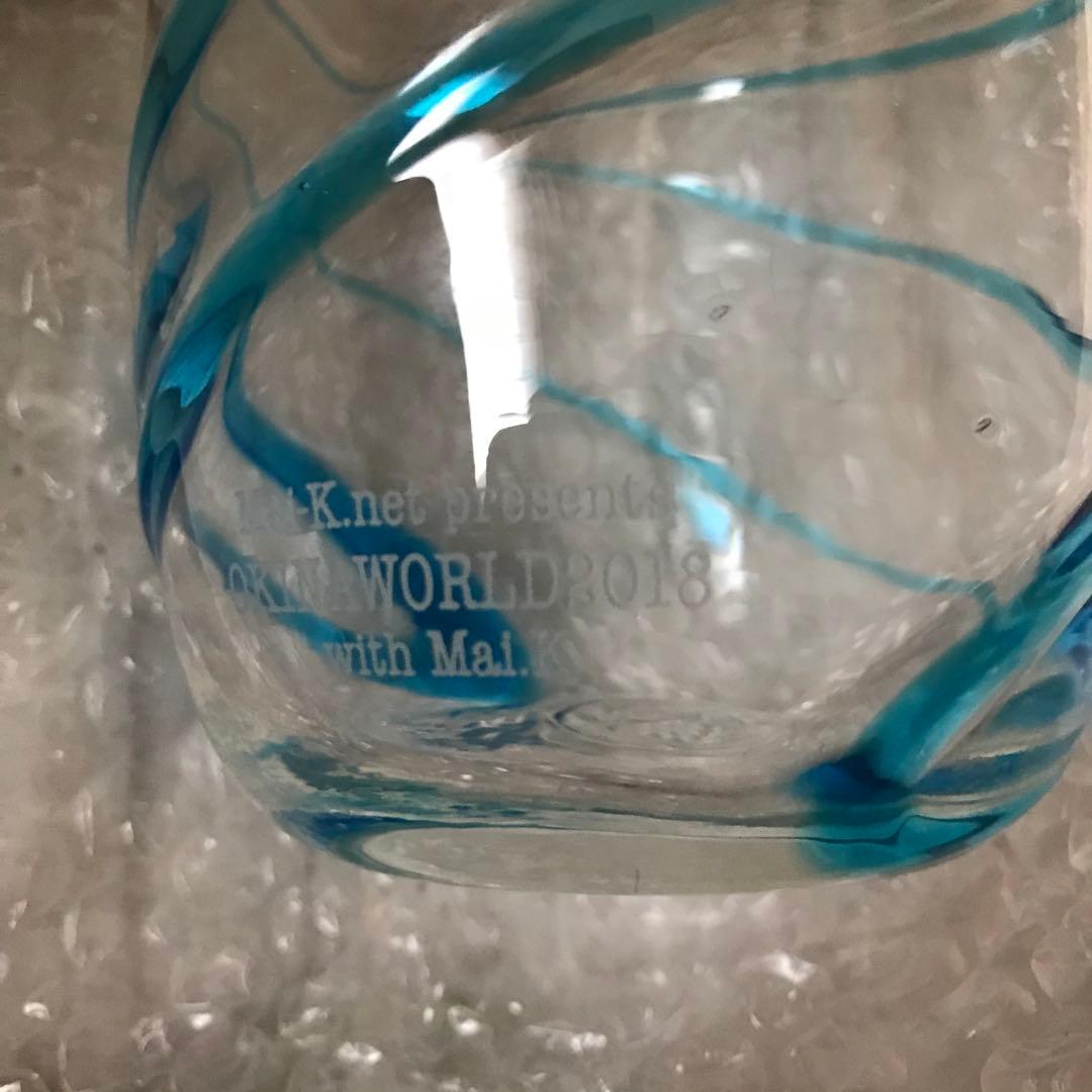 新品/非売品$倉木麻衣 2018年 沖縄旅行 琉球ガラスカップ ファンクラブ