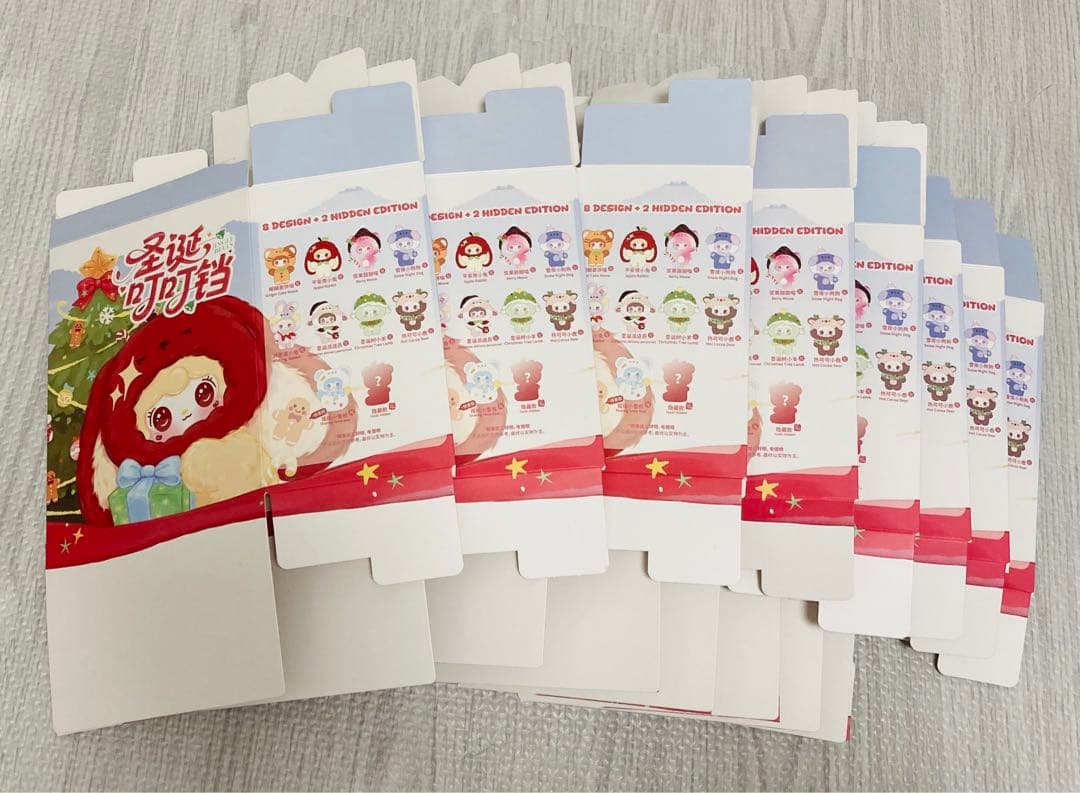 yooki ヨーキ ヨキ クリスマス セット売り 小シークレット 雪だるま