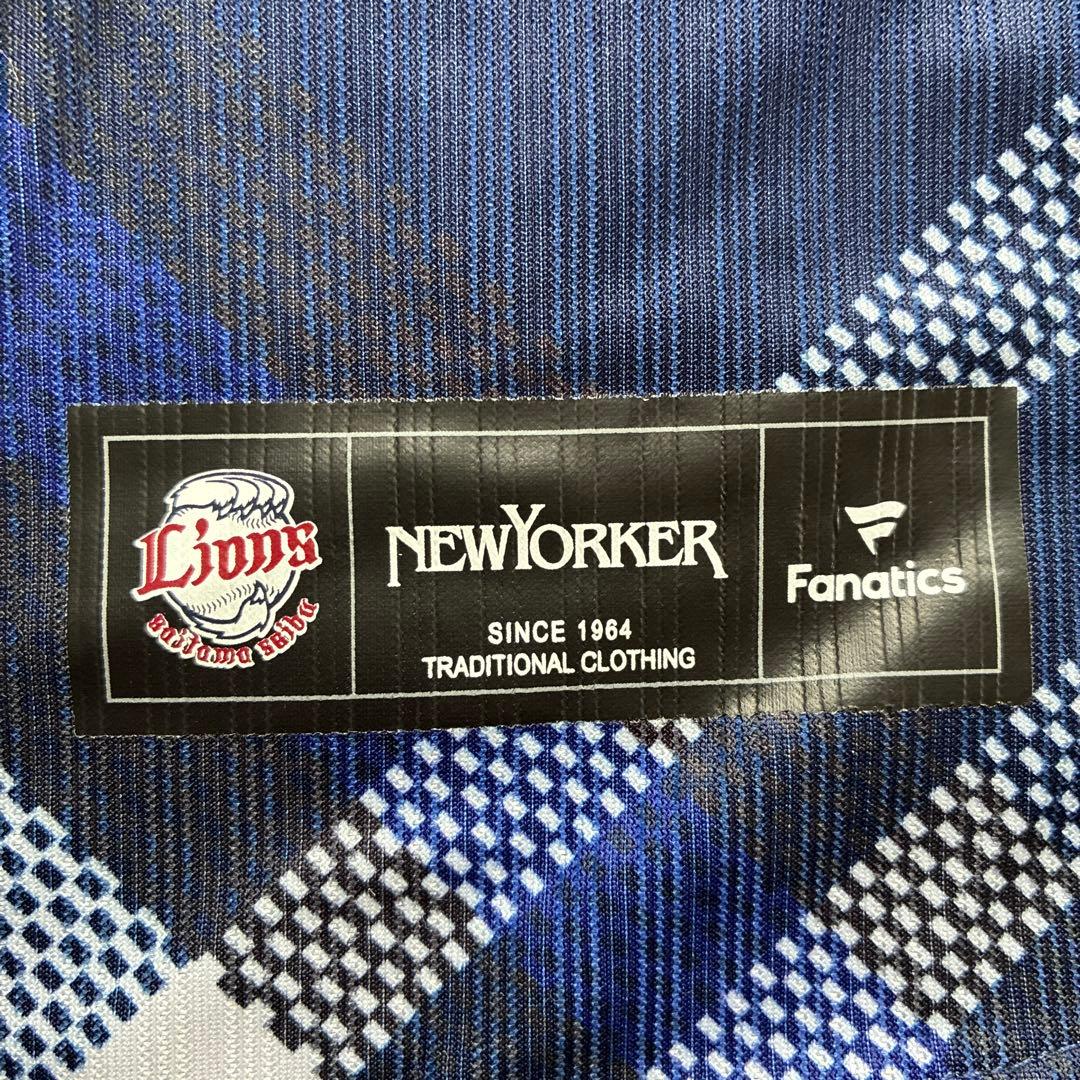 西武ライオンズ　ニューヨーカーコラボユニフォームのみ　中村剛也