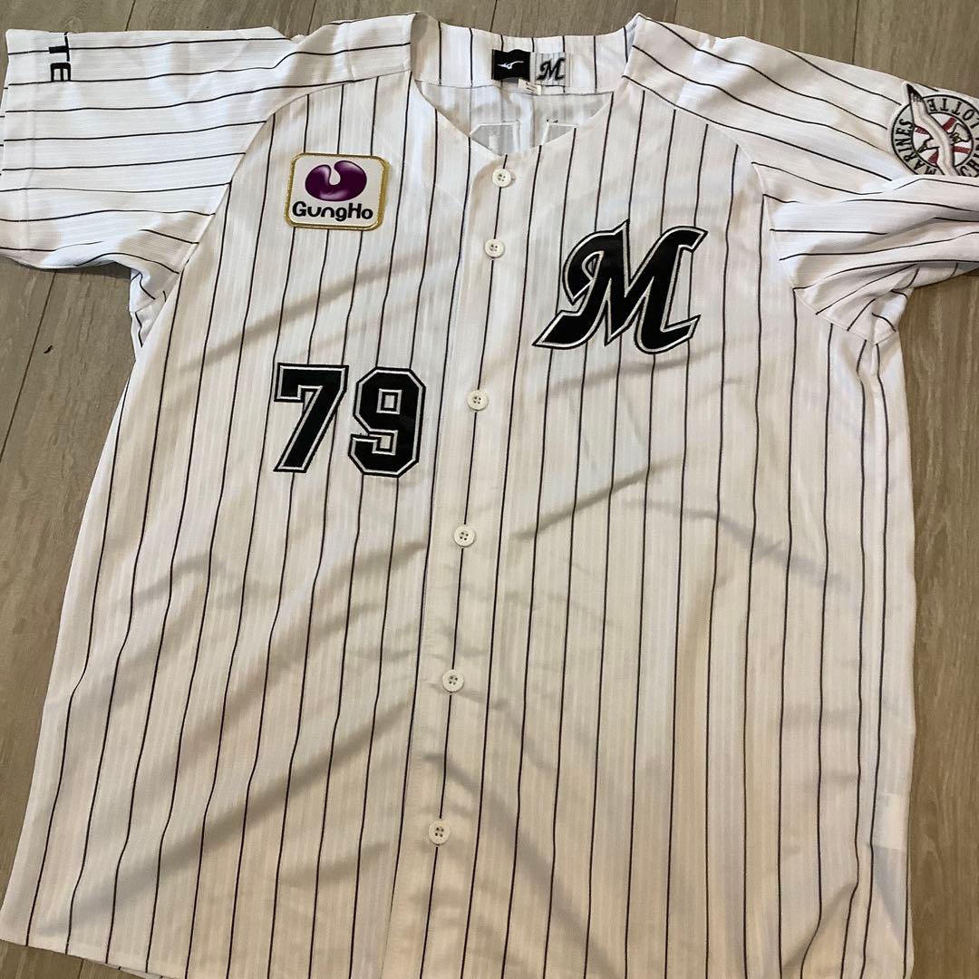 千葉ロッテマリーンズ　レオネスマーティン　ユニフォーム　Lサイズ