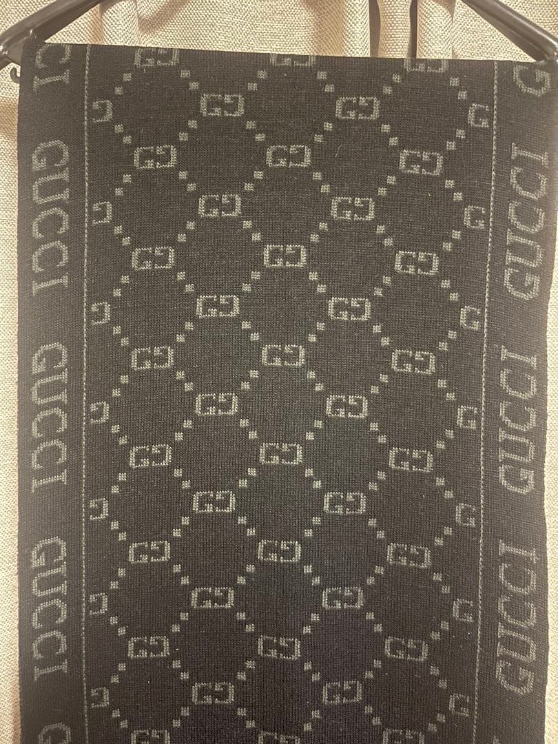 GUCCIロコ入りマフラー ノベルティ（プロフ必須）