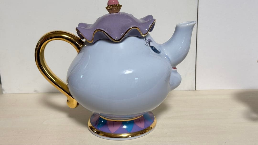 美女と野獣 ティーセット 陶器製