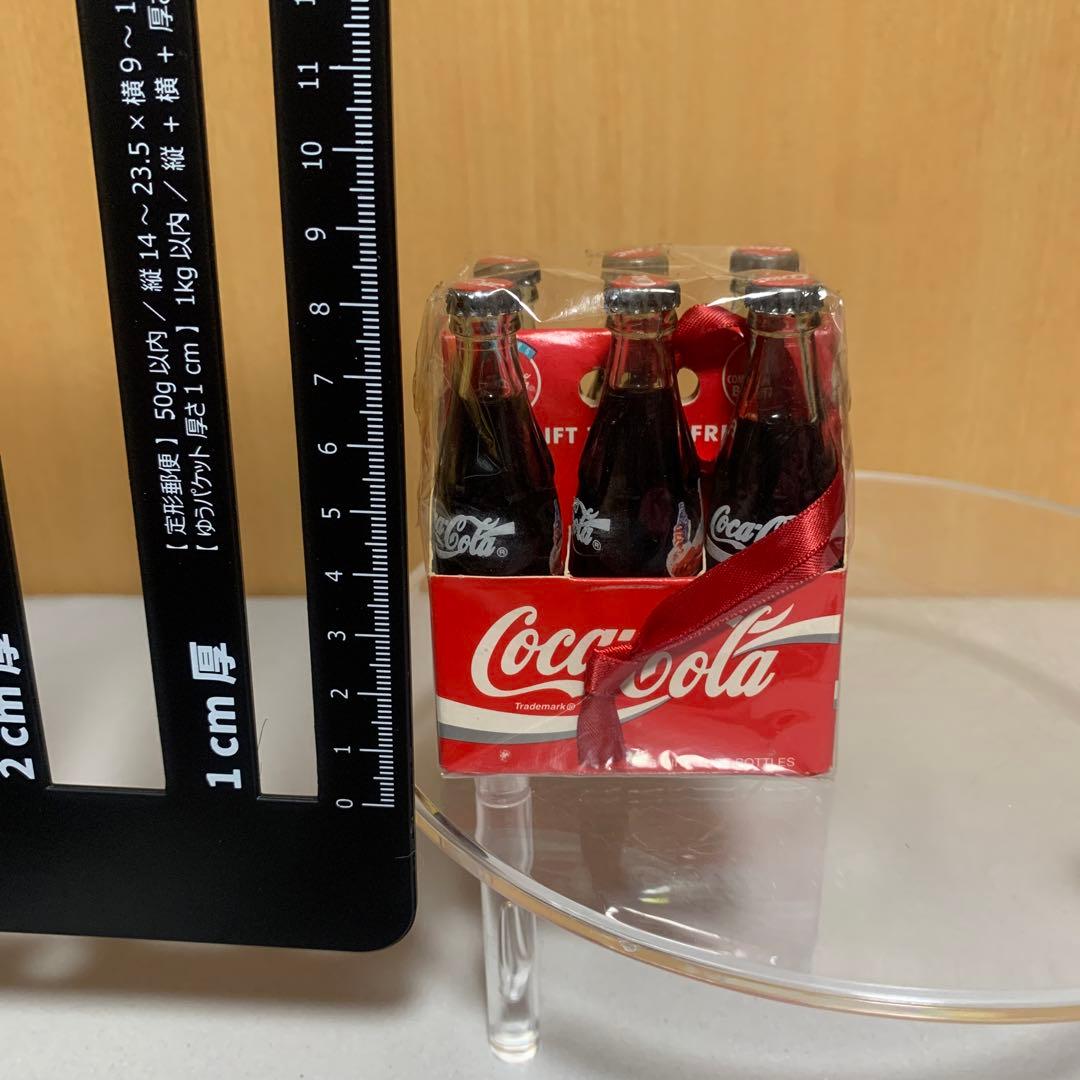 【入手困難】【希少】Coca-Cola ミニチュアボトル　6本セット　ケース付き