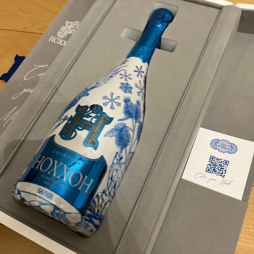 HOXXOH オックス サファイア 化粧箱入り ラグジュアリーシャンパーニュ