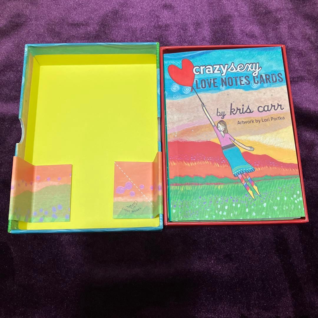 ｃｒａｚｙ　ｓｅｘｙラブノートカード オラクルカード　日本語版