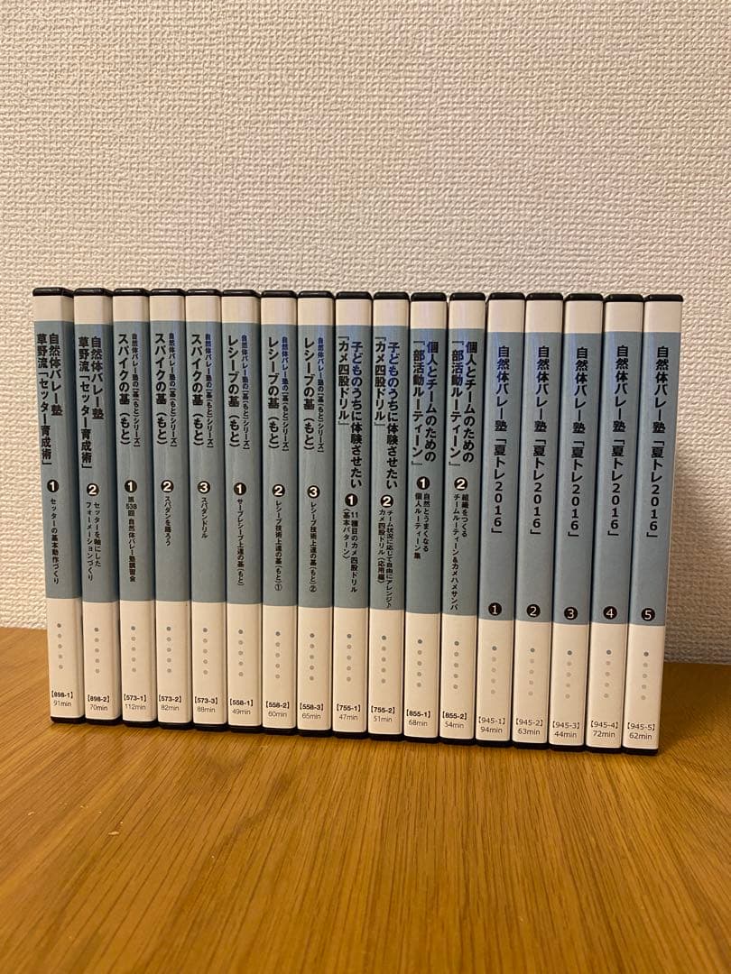 バレーボール指導DVD 15本セット
