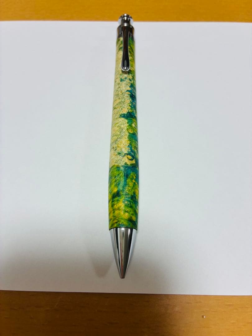 新品未使用 工房楔 ペンシル楔 楓こぶ杢 スタビライズウッド 2