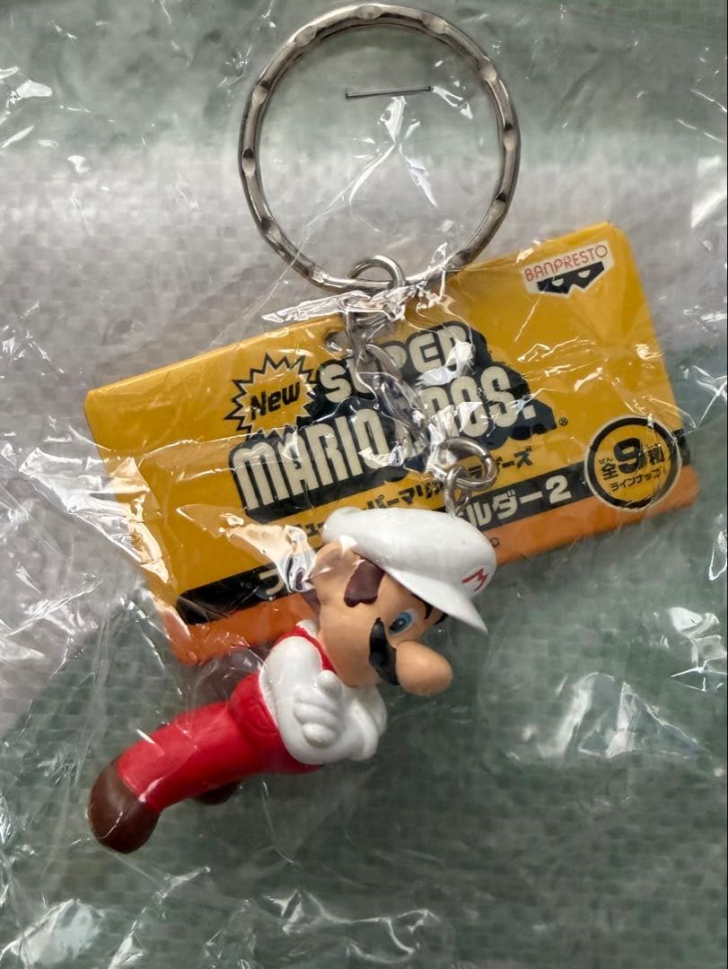 New スーパーマリオブラザーズ フィギュアキーホルダー2 全9種 フルコンプ