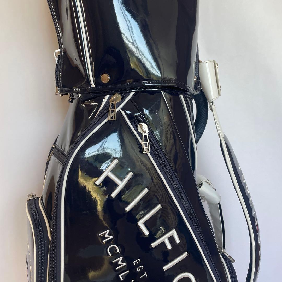 トミーヒルフィガー　ゴルフバッグ　ネイビー　THMG2FC2