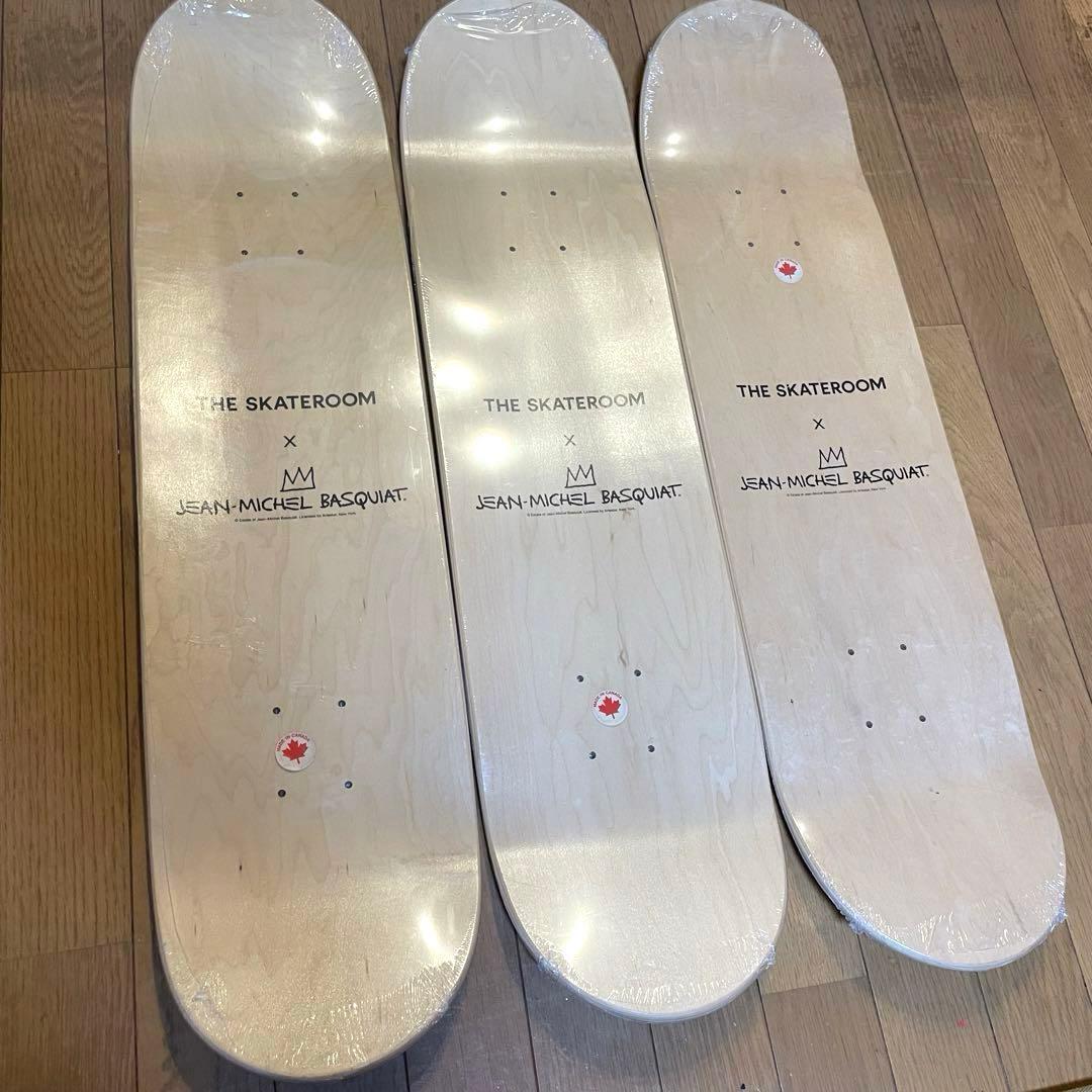 スケボーデッキ　ジャン＝ミシェル・バスキア　バスキア　スケートボードデッキ　レア