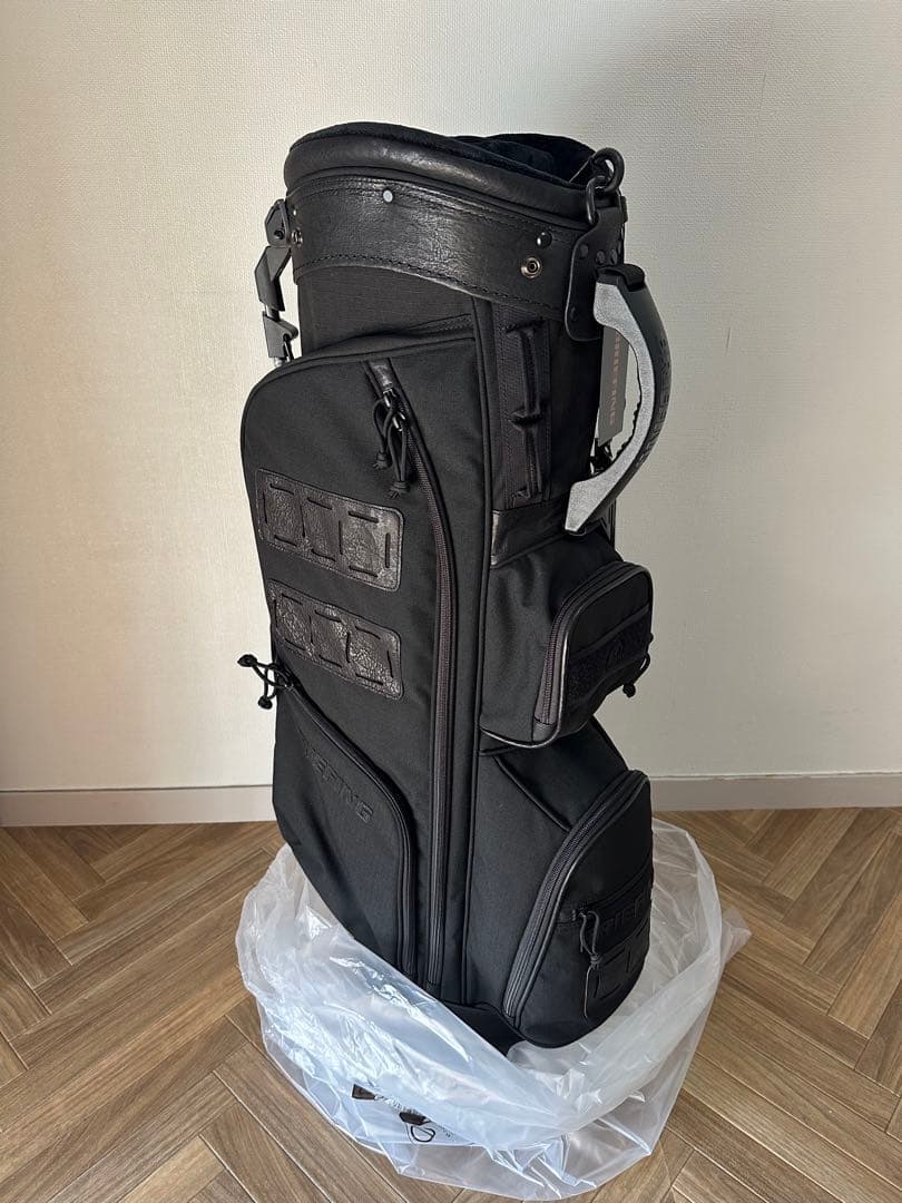 新品正規品CR-9 ブラック ブリーフィングゴルフ キャディバッグ96,800円